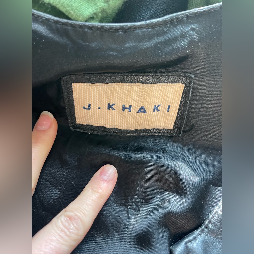 Leather vest